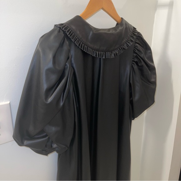 NWT H&M A-Line Black Mini Dress - Picture 11 of 12